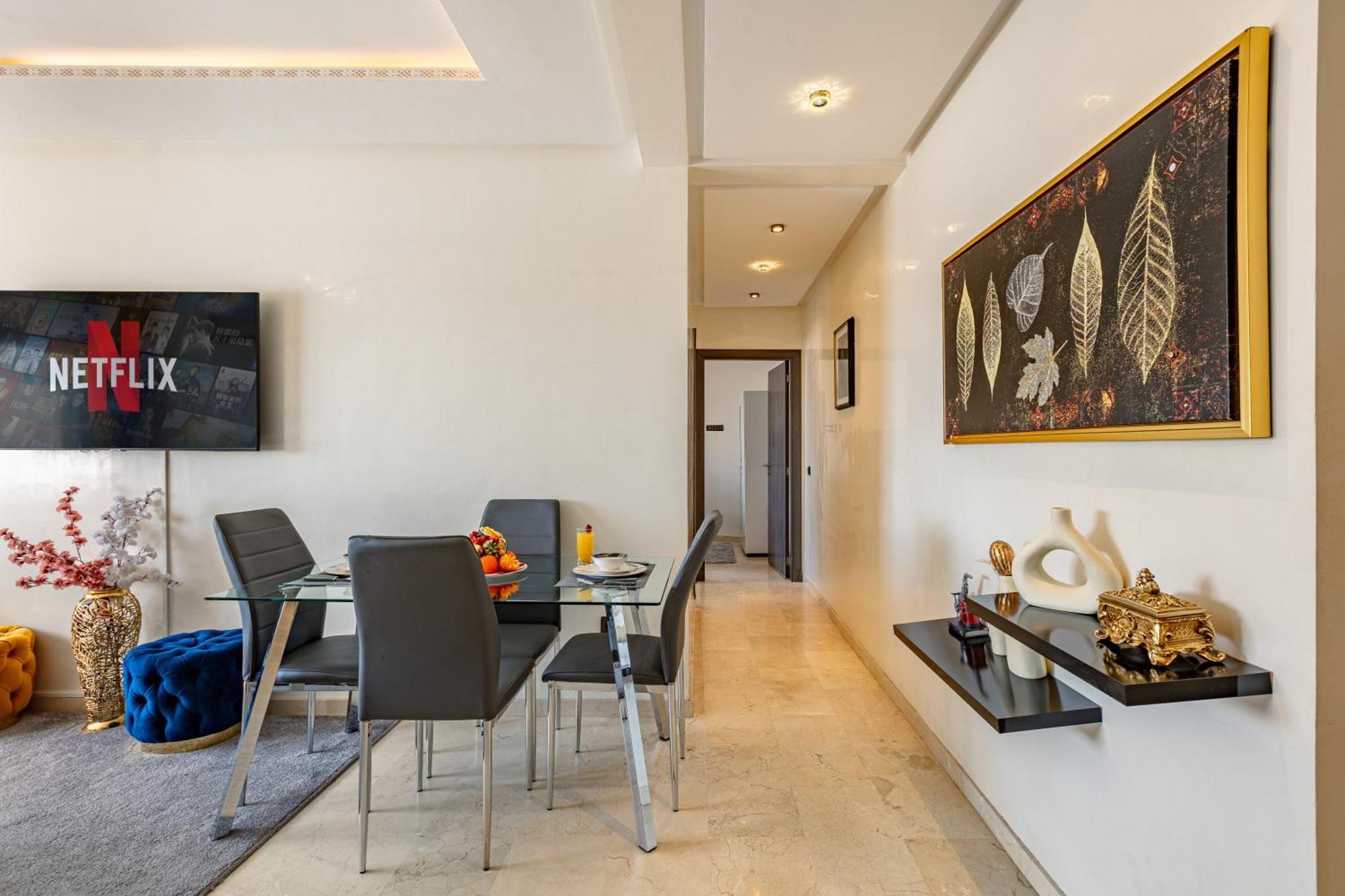 Cozy 2-Bedroom Apartment In Gueliz, Marrakech Марракеш Екстер'єр фото