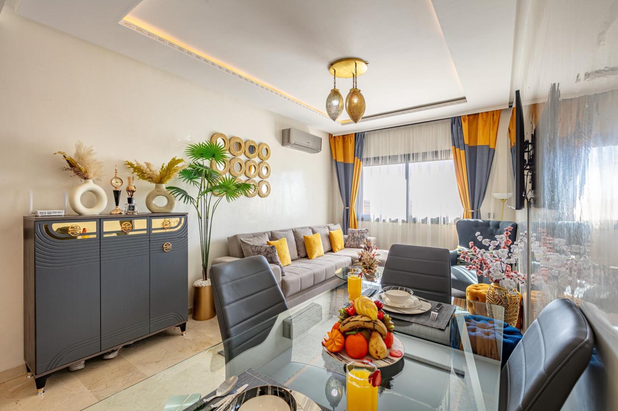 Cozy 2-Bedroom Apartment In Gueliz, Marrakech Марракеш Екстер'єр фото